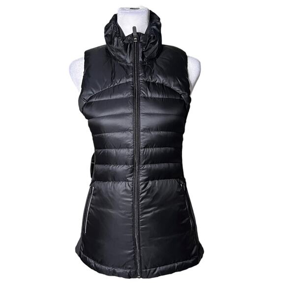 Lululemon Down For It All Puffer Vest Black sz 4 - Picture 12 of 12